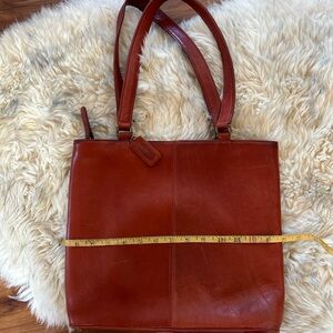 Coach Chestnut Leather Shoulder Bag